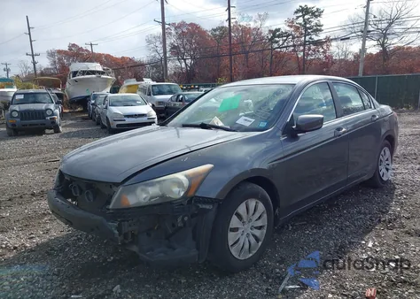 2009 Honda Accord 2.4 Lx из США, поврежденный, VIN 1HGCP26349A128448